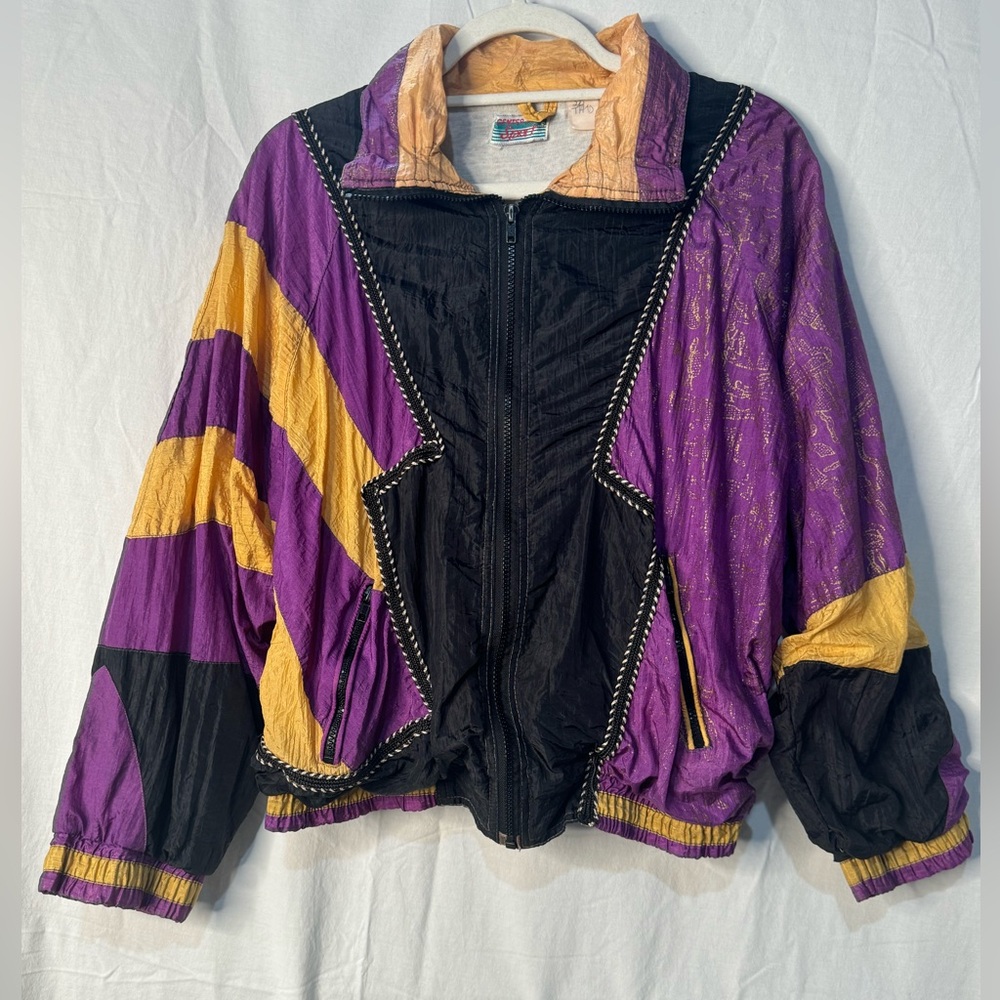 Vintage Lightweight Zip Up Jacket (S/M)